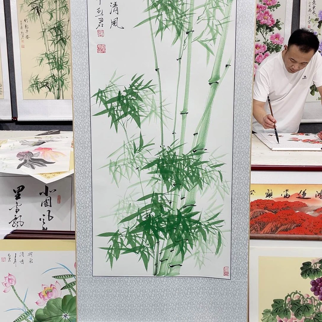 国画手绘画绘画作品