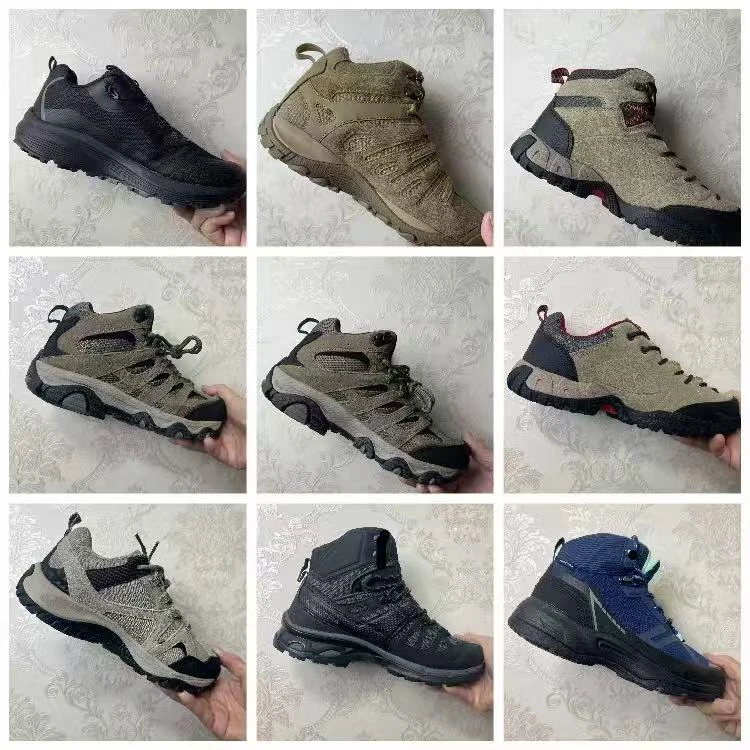 秋冬款透气耐磨防水防滑户外登山鞋适合徒步旅行运动