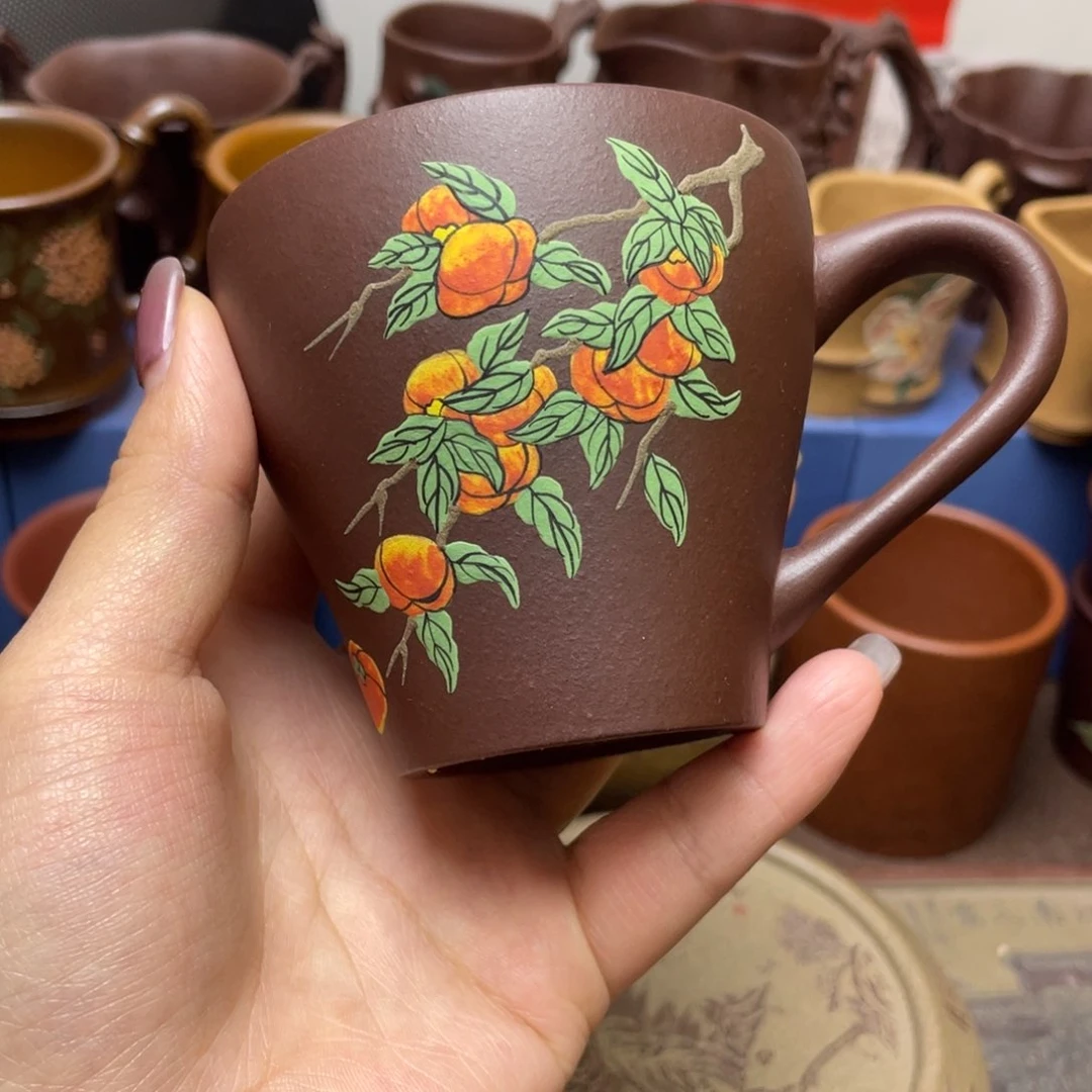 紫砂茶杯紫砂主人杯