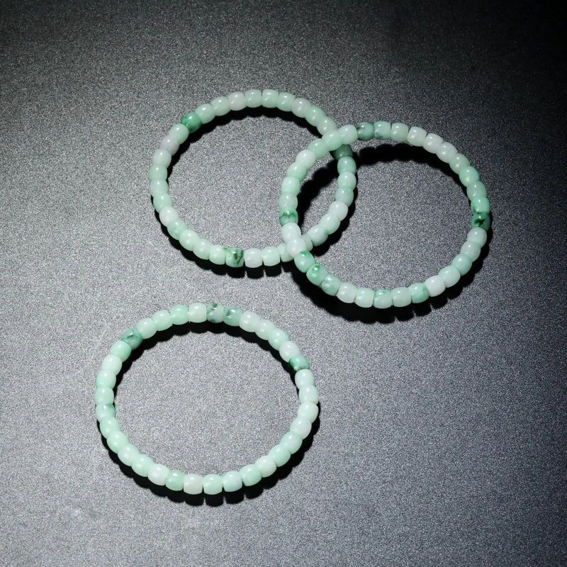 翡翠直切手串6*5mm13.3g（多样性发货，发其一）G29240619-02