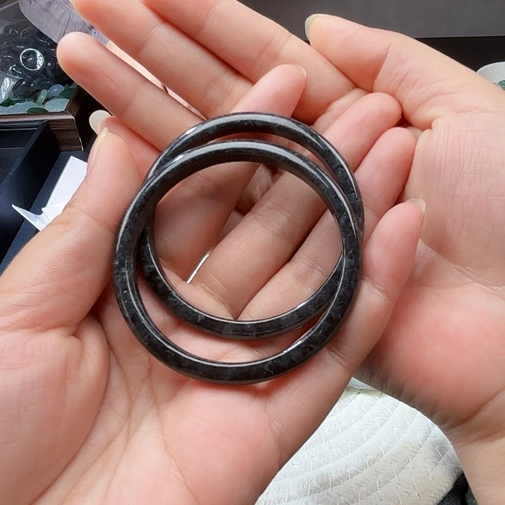 翡翠未镶嵌颈饰天然缅甸翡翠A货童镯