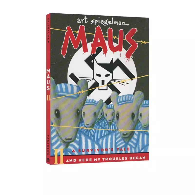 鼠族2 英文原版 Maus II A Survivors Tale Art Spiegelman 阿特