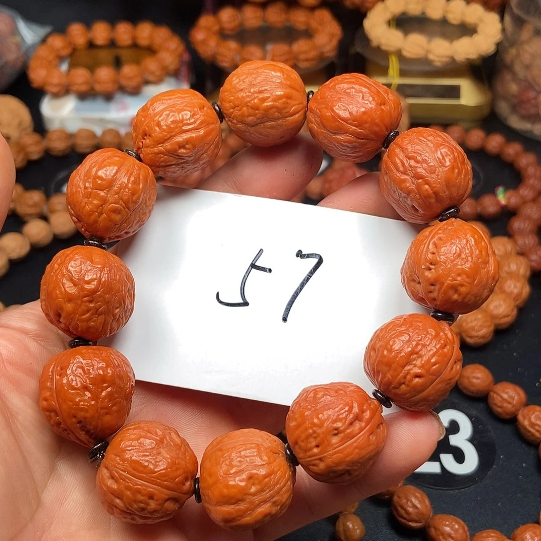 文玩核桃手串光头22