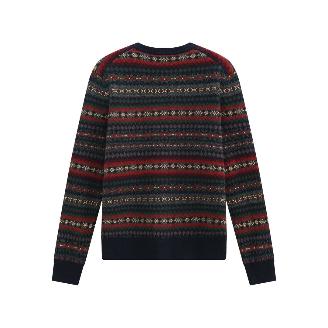 男式费尔岛羊毛衫 SZ-71962