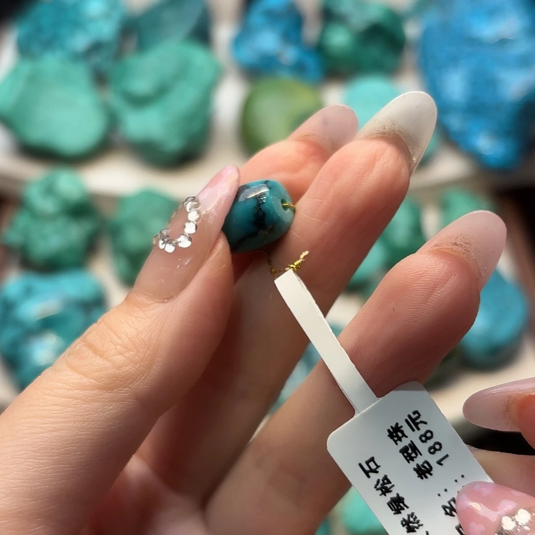 绿松石未镶嵌绿松石老型