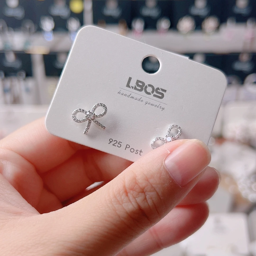 琉璃铁合金合金耳环的