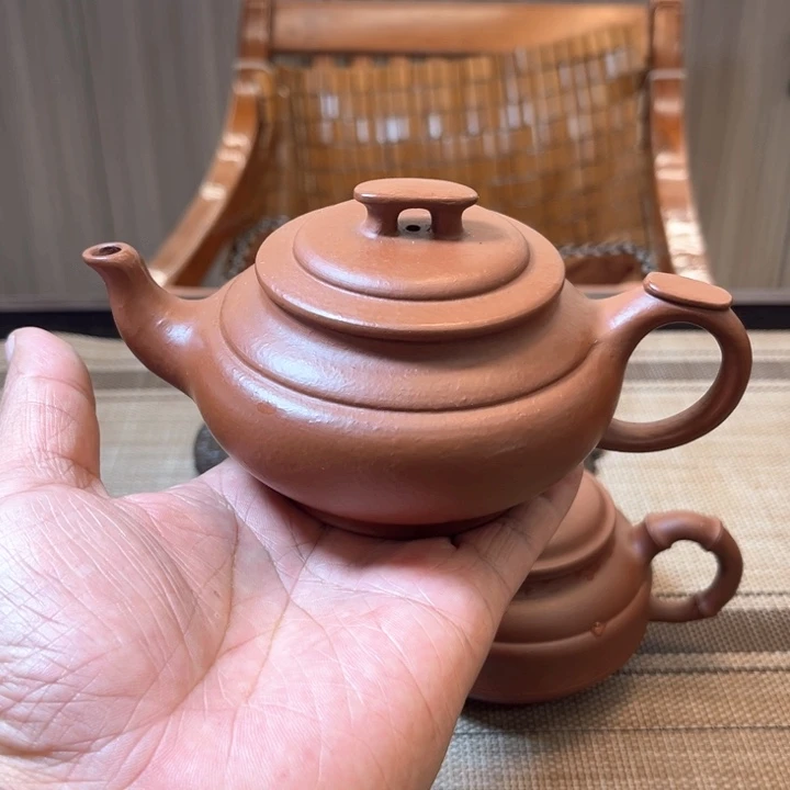 茶壶紫砂朱泥220毫升