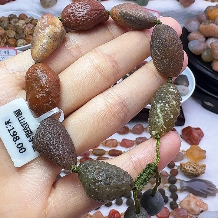 玛瑙/玉髓手链未镶嵌