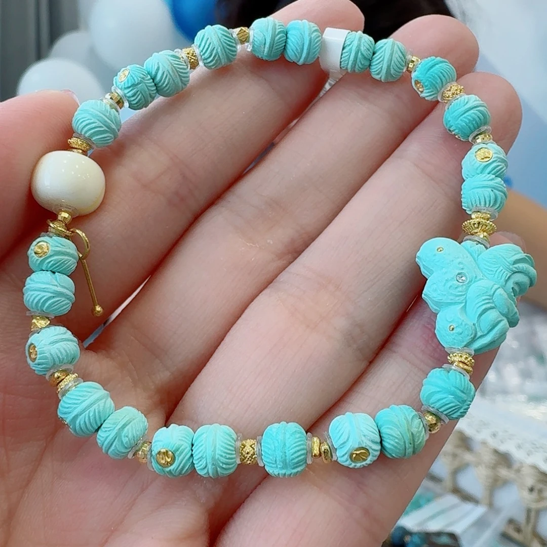 未镶嵌绿松石珠宝奇石