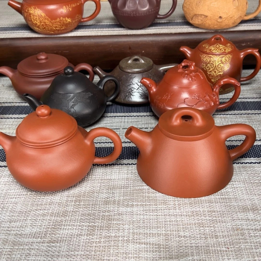 茶壶紫砂小**?容天 霸王 红皮龙