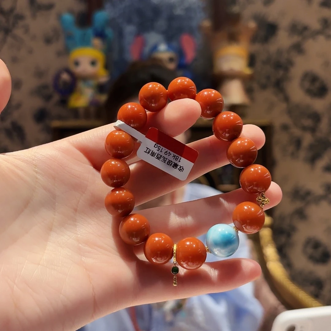 未镶嵌手链南红玛瑙手串