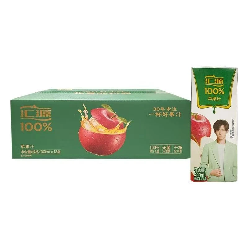 汇源桃混合果汁200ml*18盒/箱