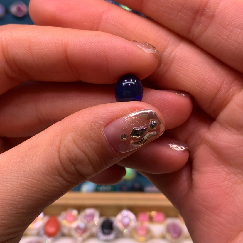 【闪购商品】欧泊项链裸石定制不退不换银S925镀金镶嵌咦*