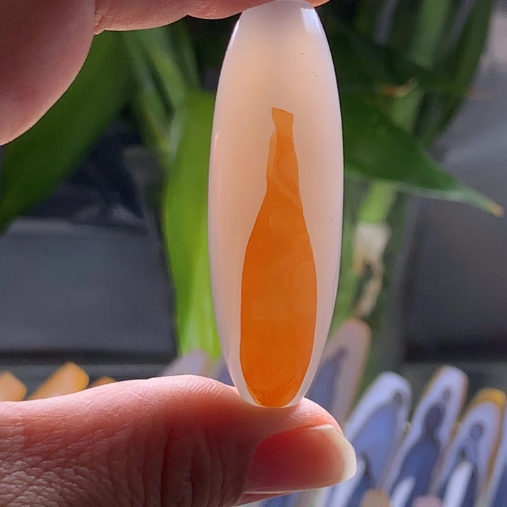 未镶嵌玛瑙/玉髓珠宝半成品21