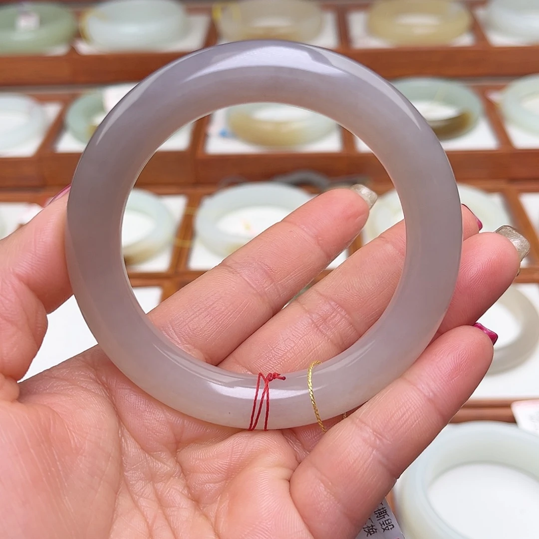 和田玉手镯未镶嵌57.2