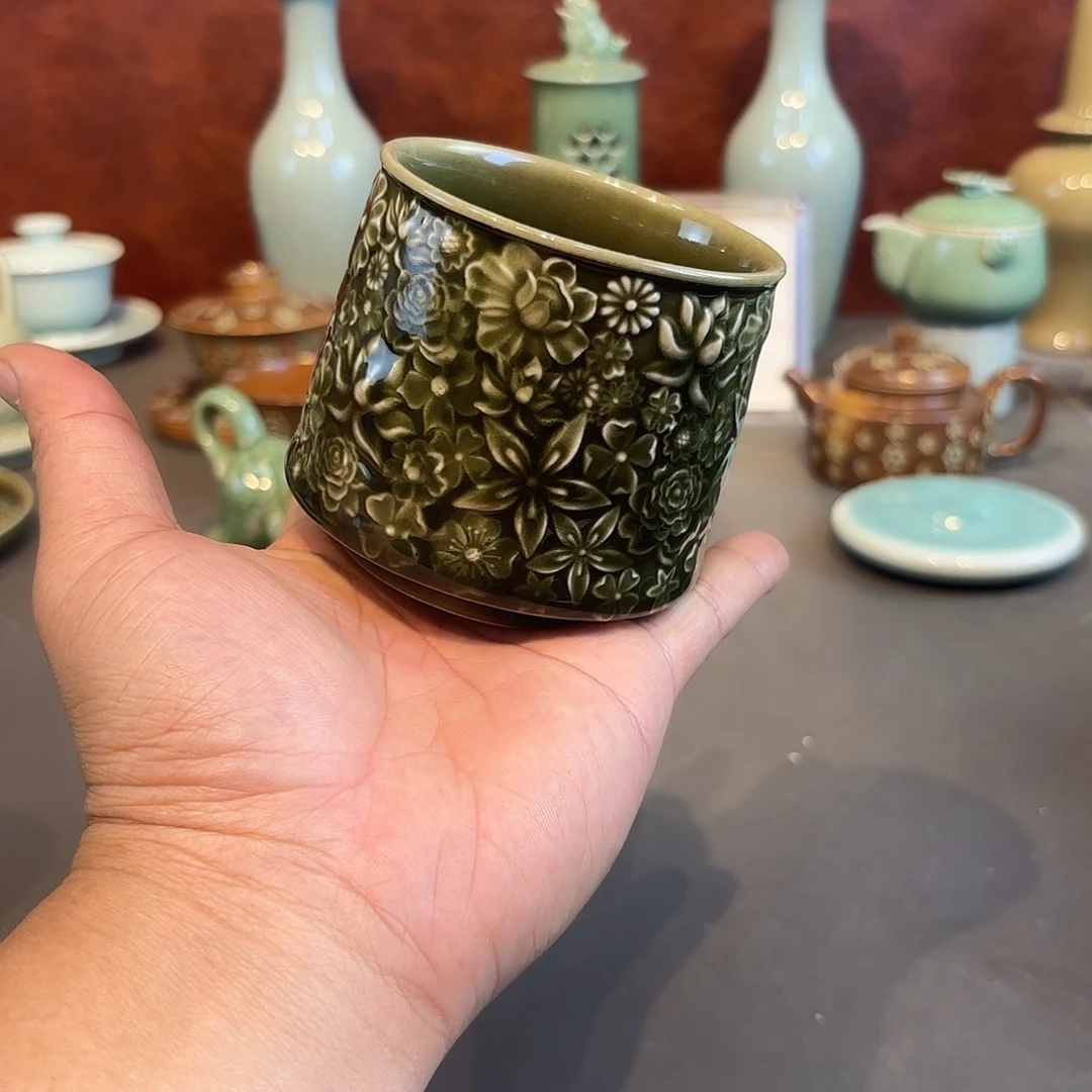 瓷片龙泉青瓷福利青瓷