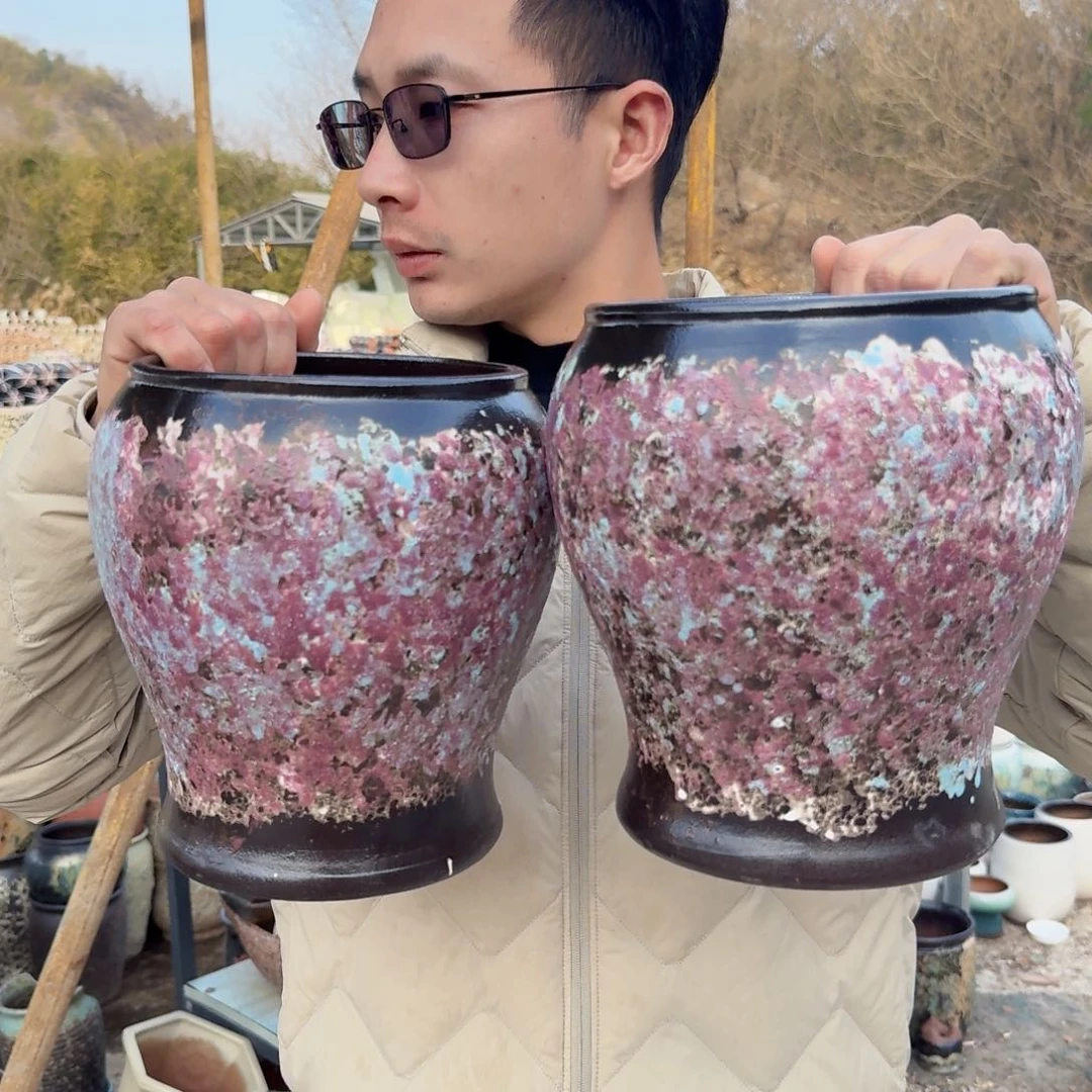 紫砂公道杯口18高22（美人鱼酱紫两个