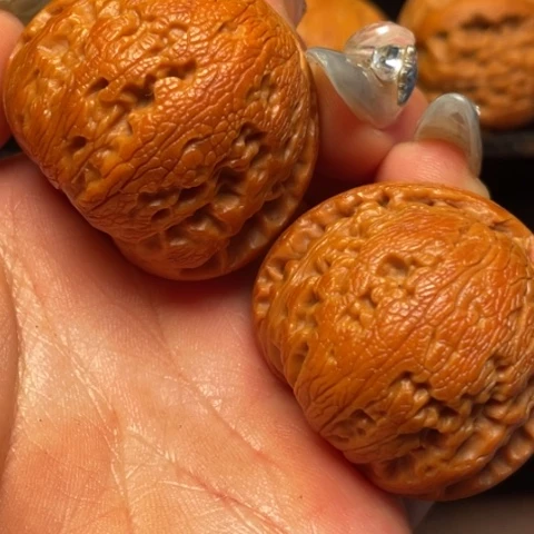 文玩核桃吊坠秦岭山脉核桃