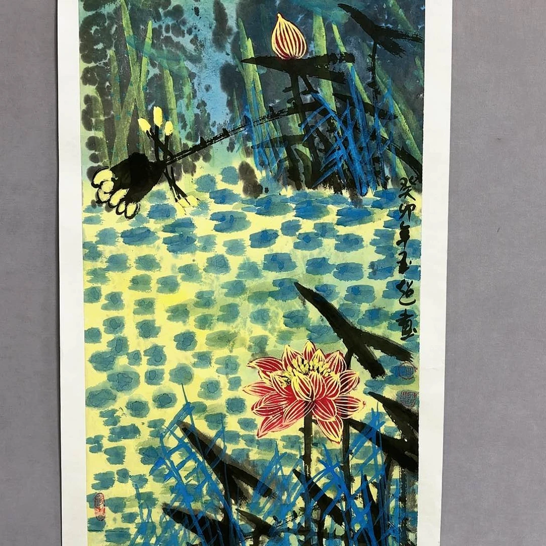 国画国画纯手绘作品请放心去藏