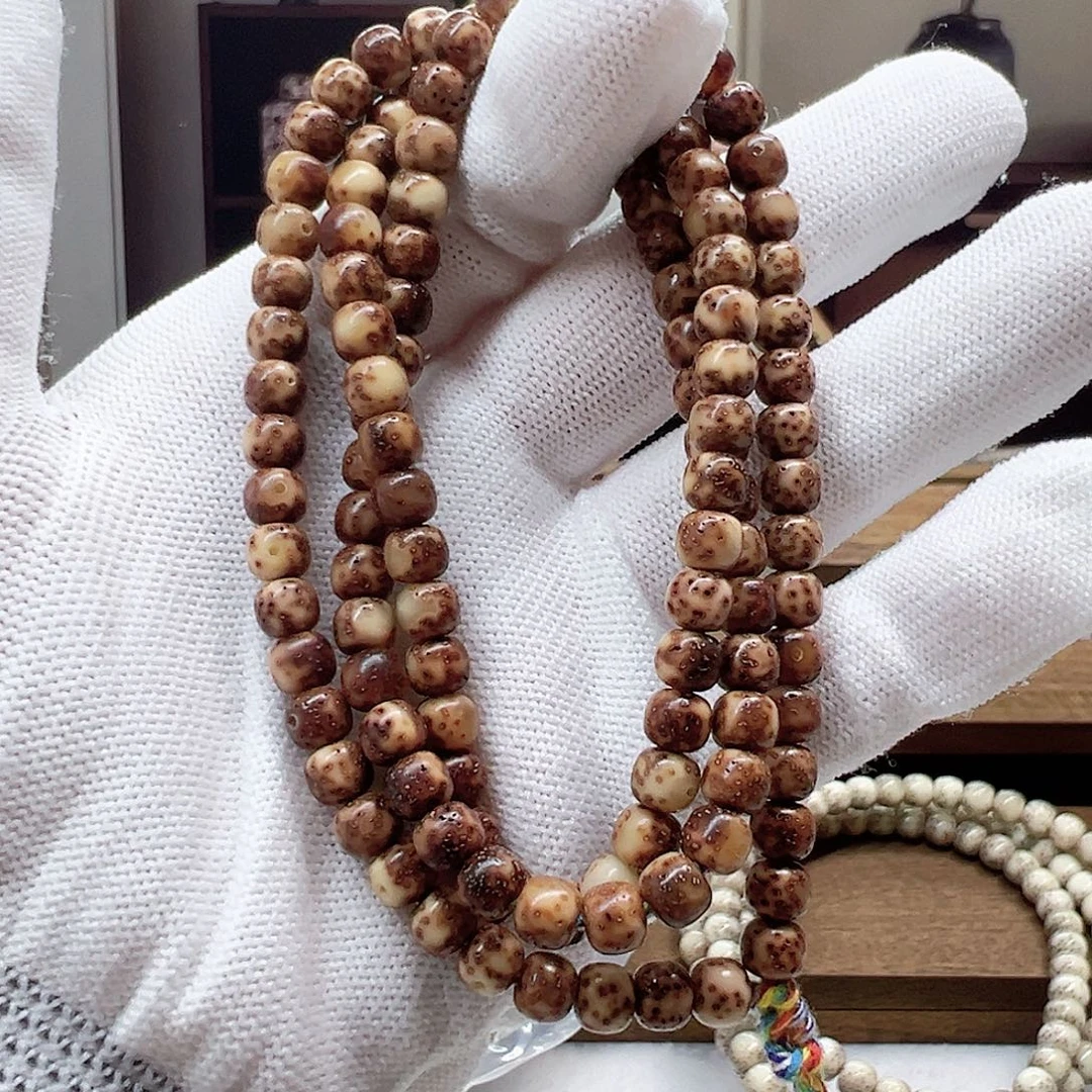 吊坠星月菩提虎皮陈子卡6