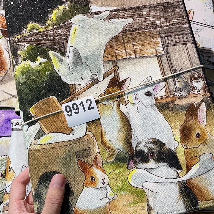 织绣小A4活页送纸9912