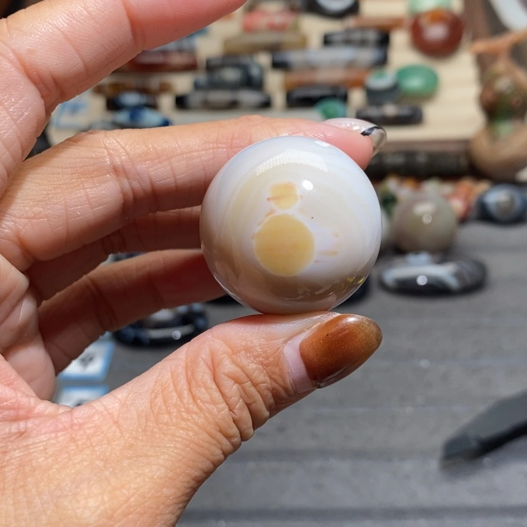 萌***子玛瑙/玉髓合金手链