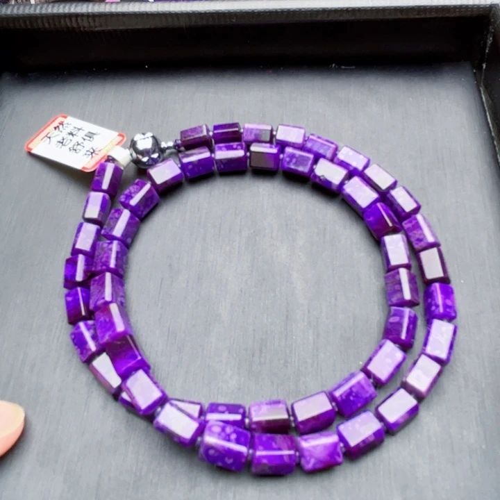 苏纪石（舒俱来）颈饰未镶嵌项链