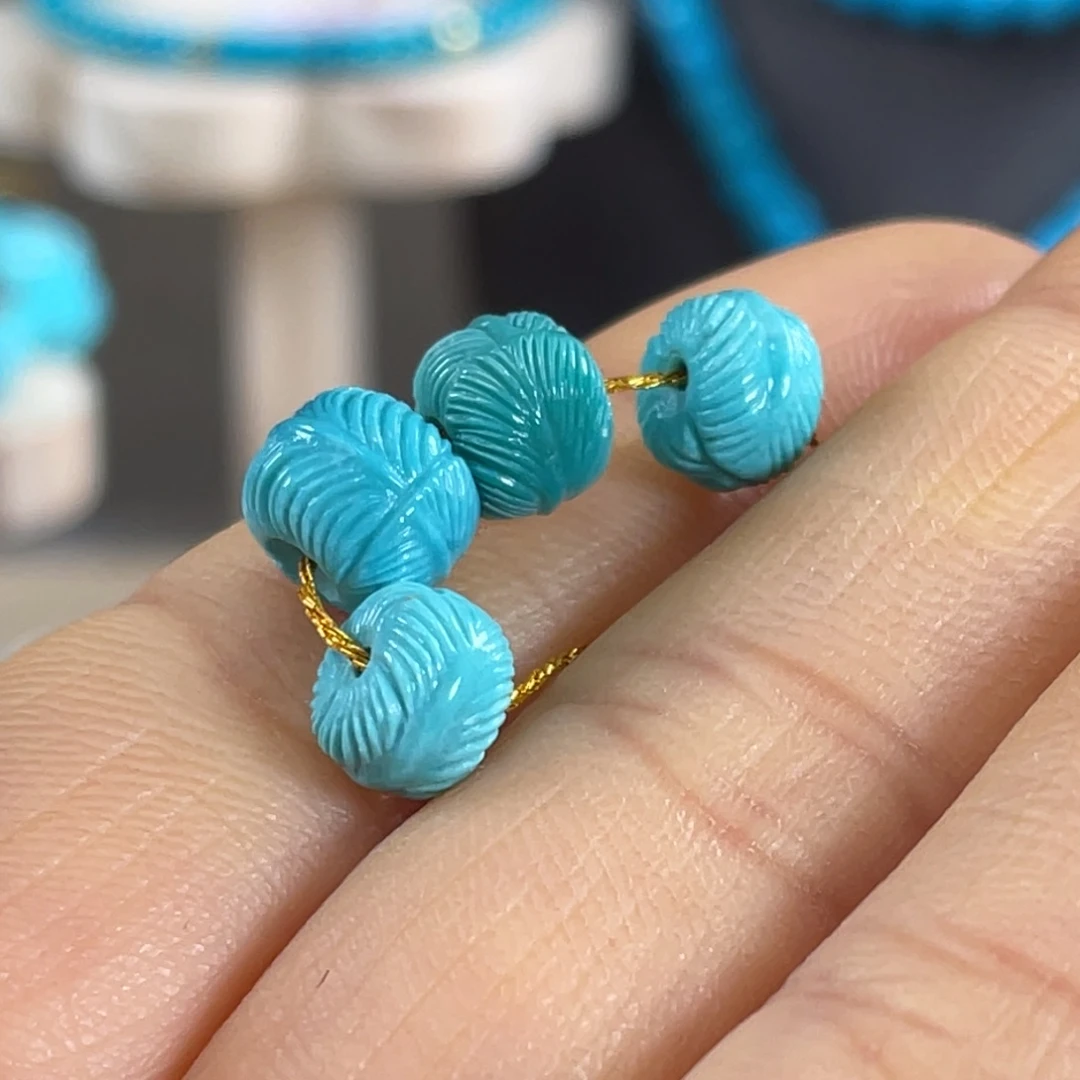 绿松石未镶嵌套链