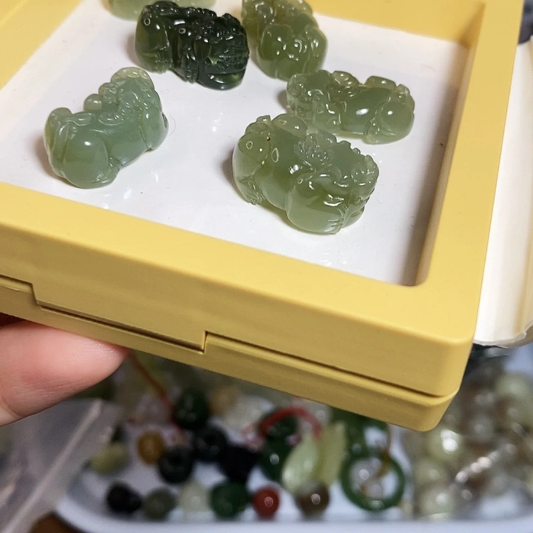 和田玉未镶嵌手链微瑕打包处理不退不换