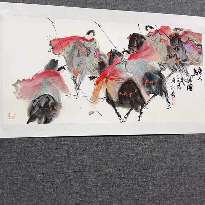 国画书画作品多次