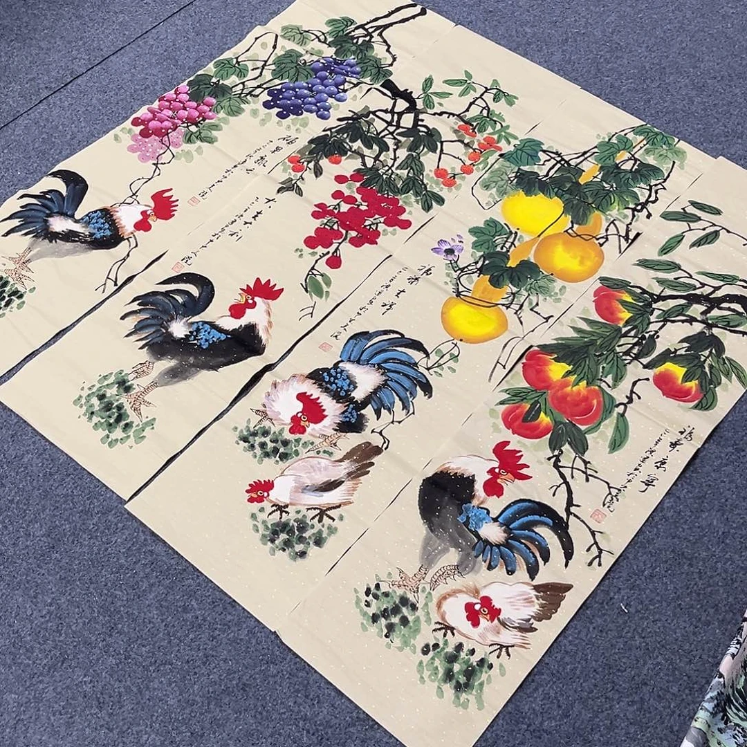 国画国画老师作品