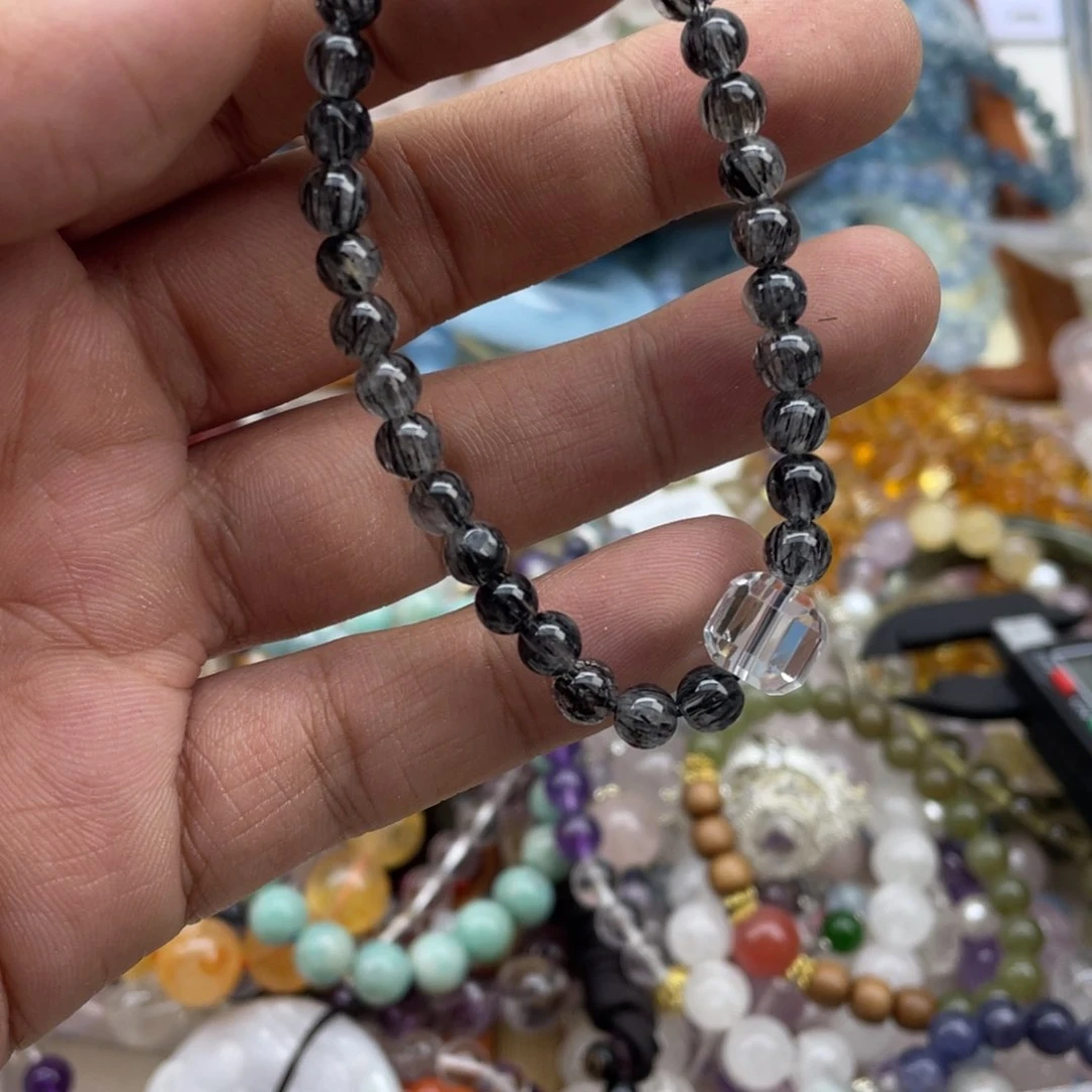 银S925镶嵌手链水晶