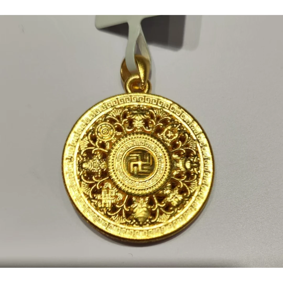 【小云专享】足金999饰品 罗盘吊坠 2.89 GP