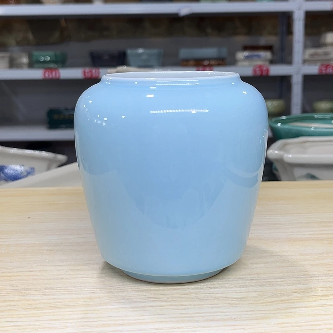 陶瓷绿植多肉微瑕花盆口径8*12