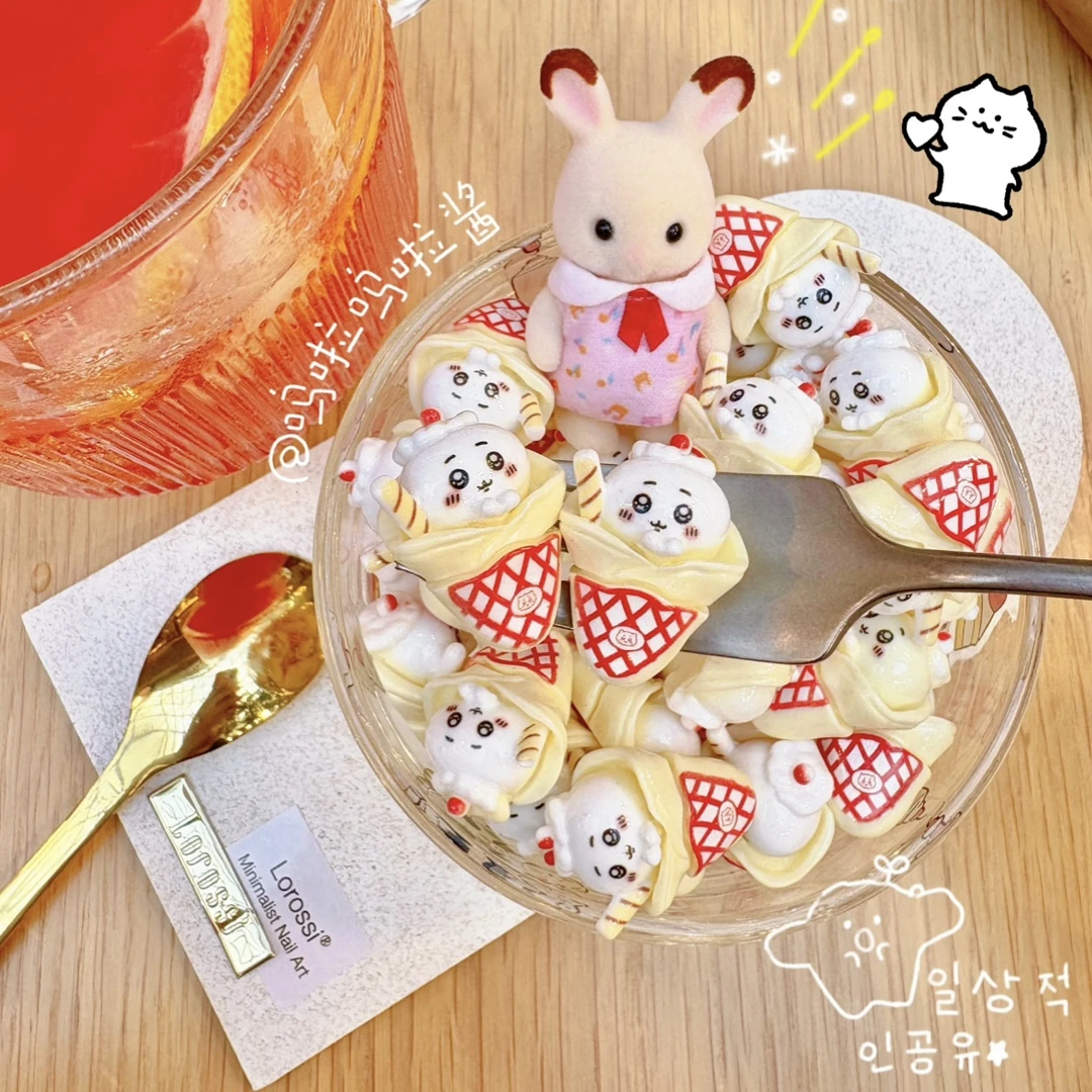 【呜啦酱定制】吉伊可丽饼 定制食玩配件diy