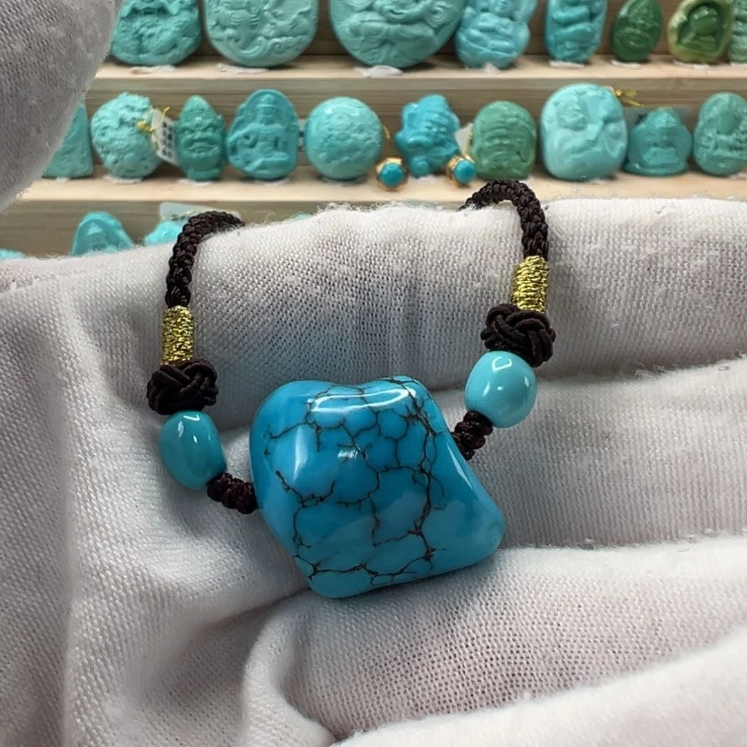 未镶嵌绿松石随形 19.5mm