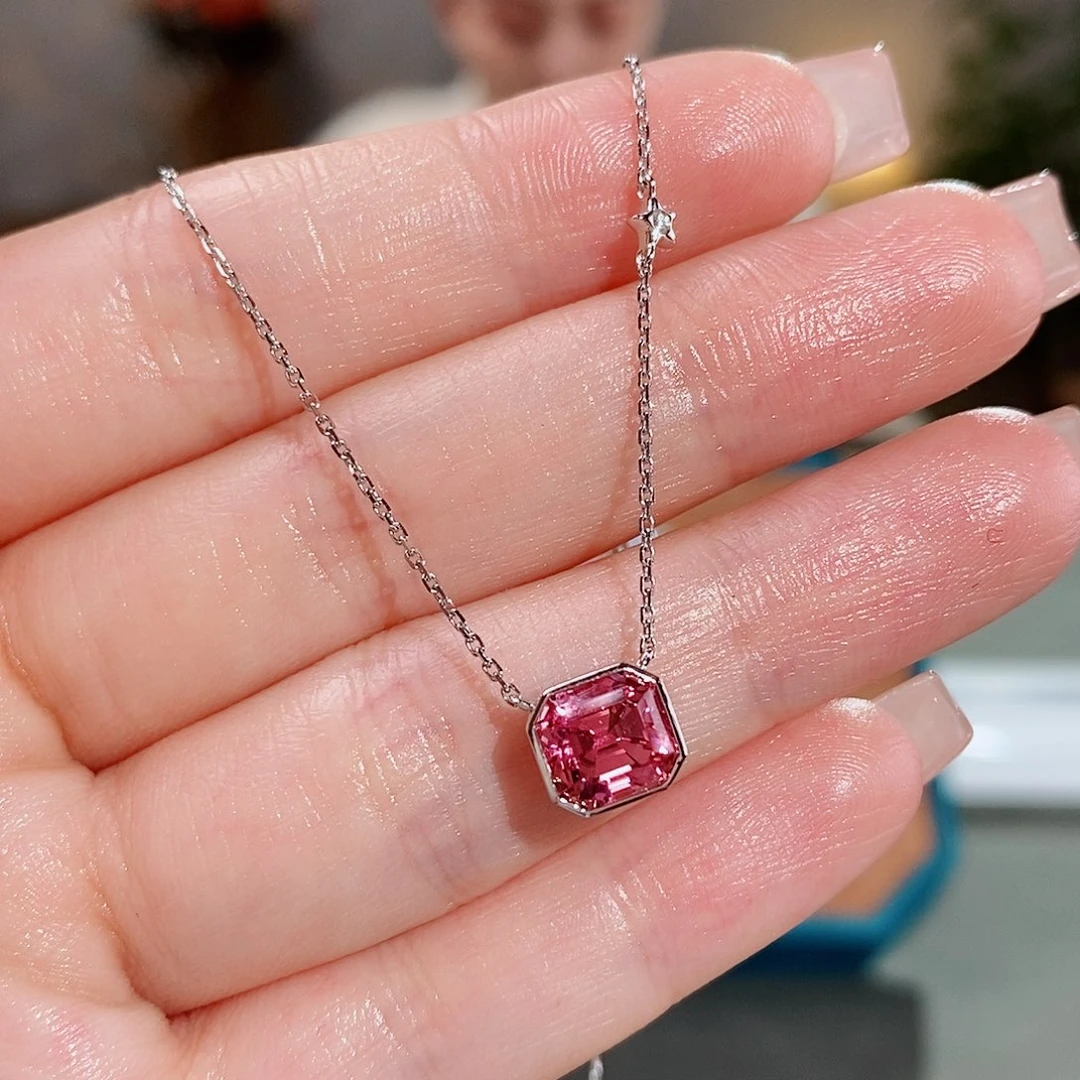 碧玺颈饰18K金镶嵌2.19ct