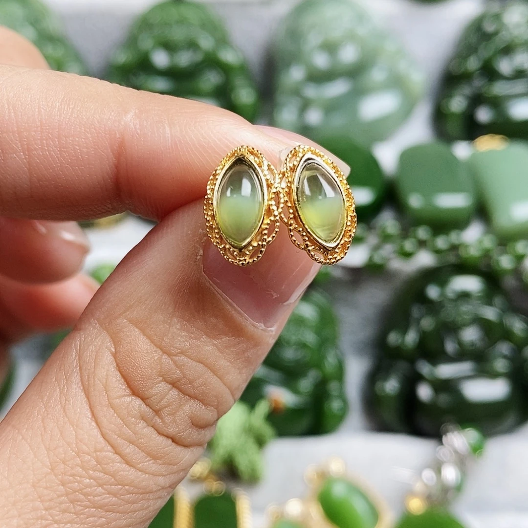 和田玉（碧玉）未镶嵌颈饰