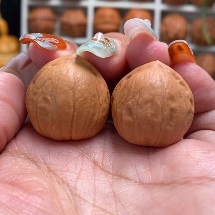 把件文玩核桃小寿桃