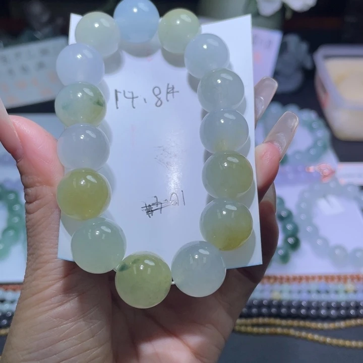 未镶嵌定制翡翠珠****意天然翡翠