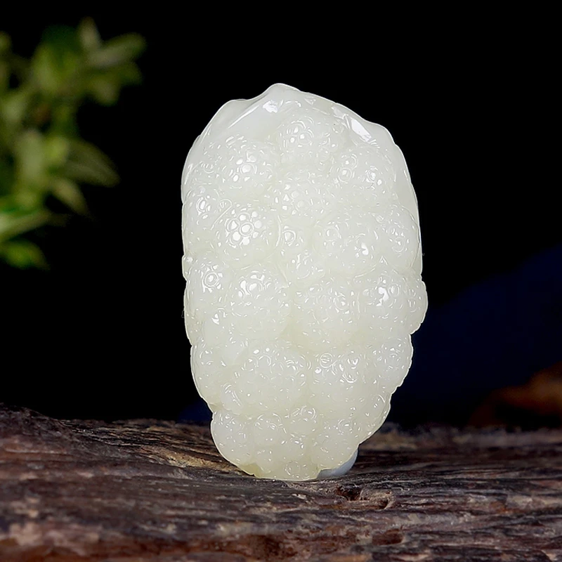 精品白玉葡萄【多子多福】挂件  68