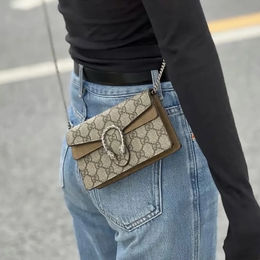 95新 GUCCI/古驰 gucci酒神mini单肩包/11522469