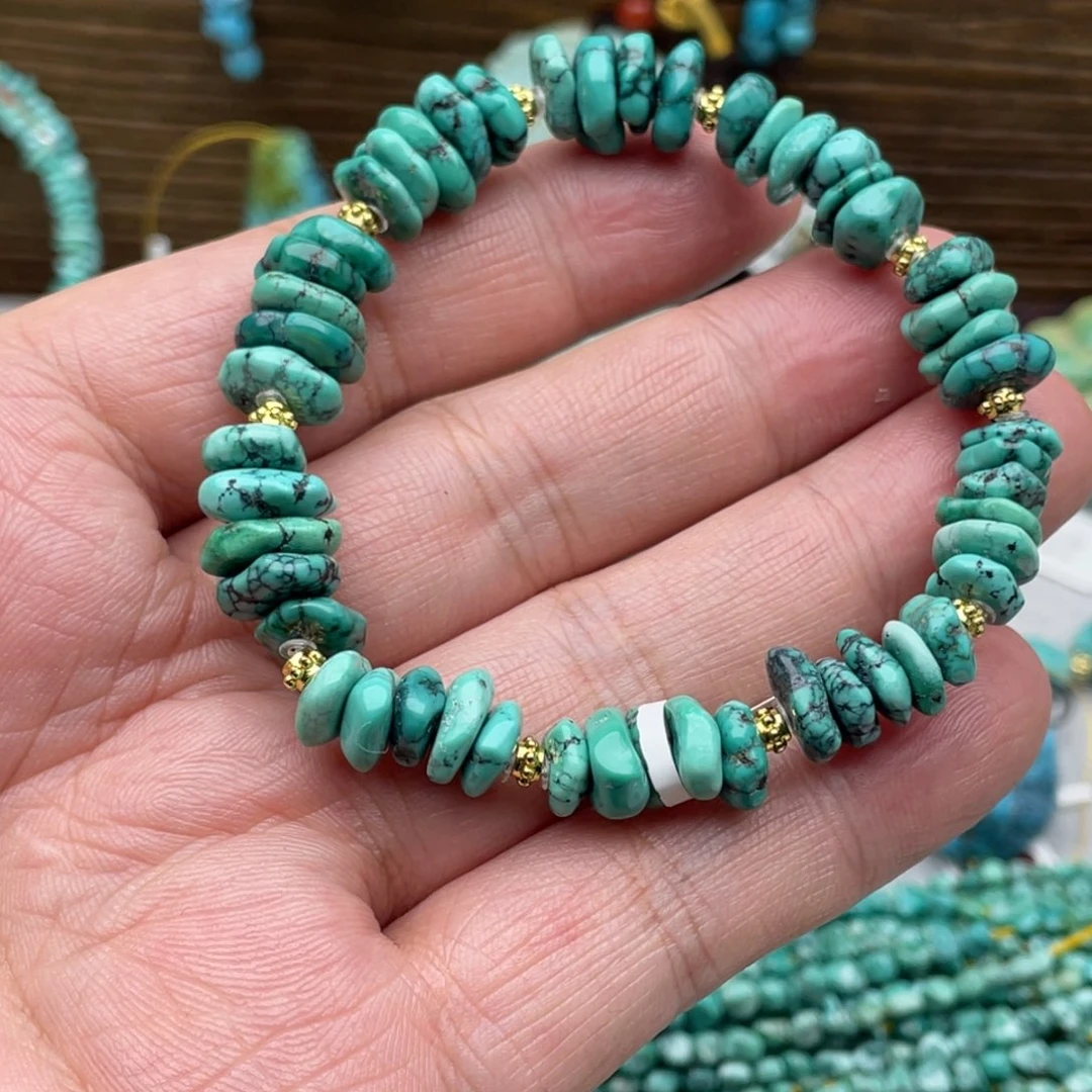 绿松石未镶嵌手串