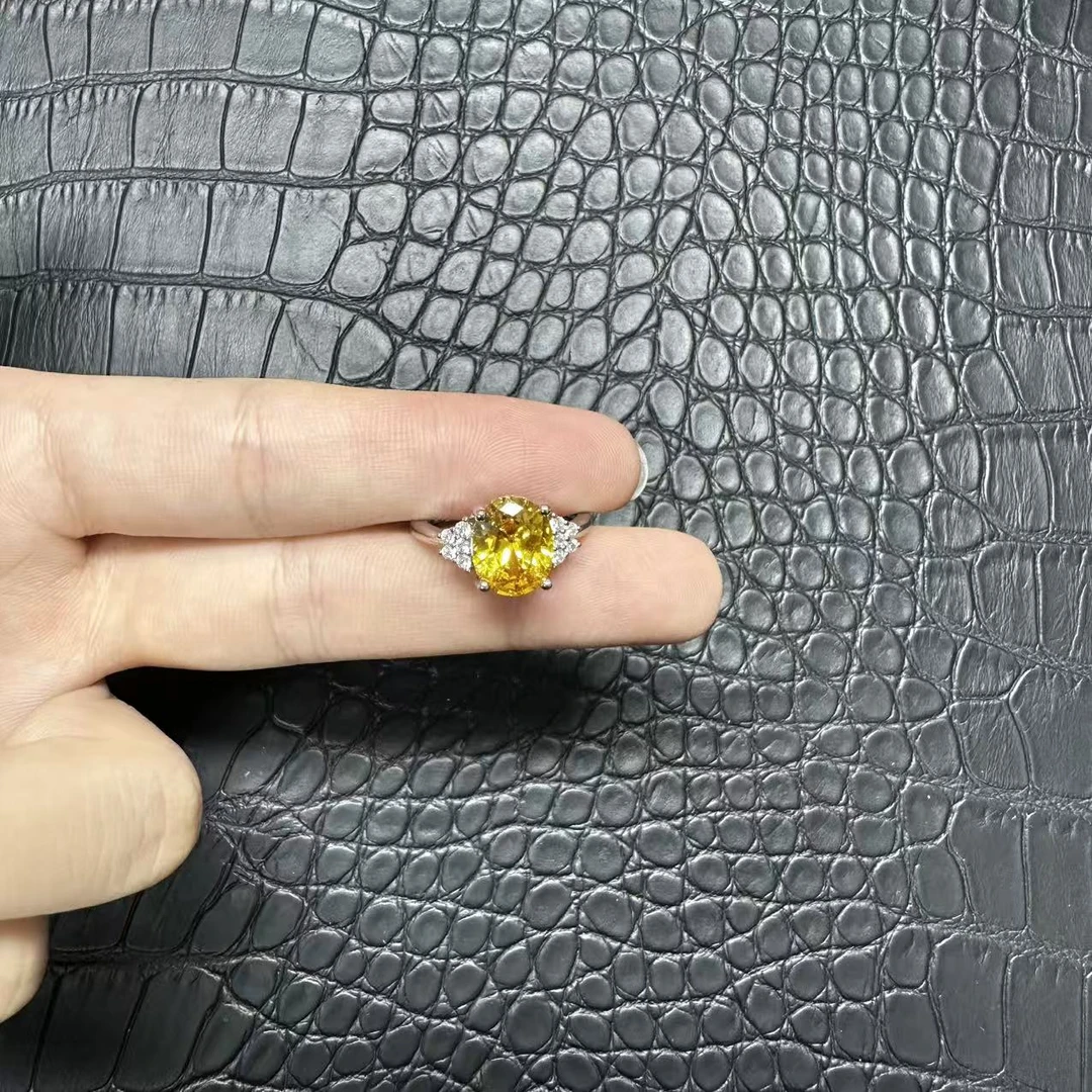 JDP1152阿鲁沙-典藏轻奢黄钻-精工925戒指