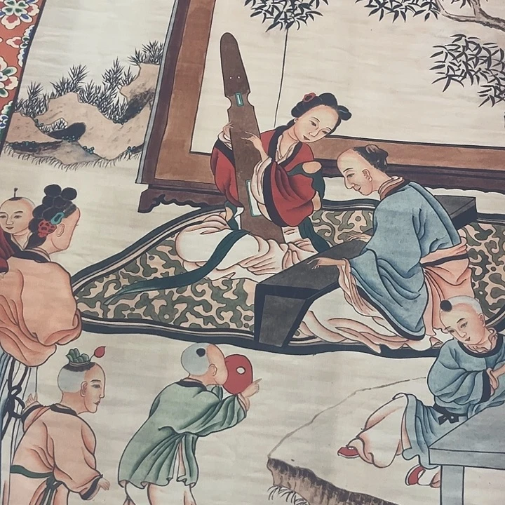 摆件，轴坏，破损，水渍，都是正常印刷