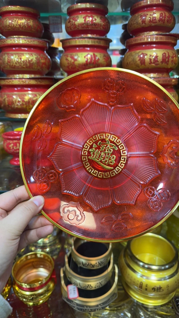 多种塑料琉璃水果盘佛具用品供奉果碟莲花贡盘专属连接
