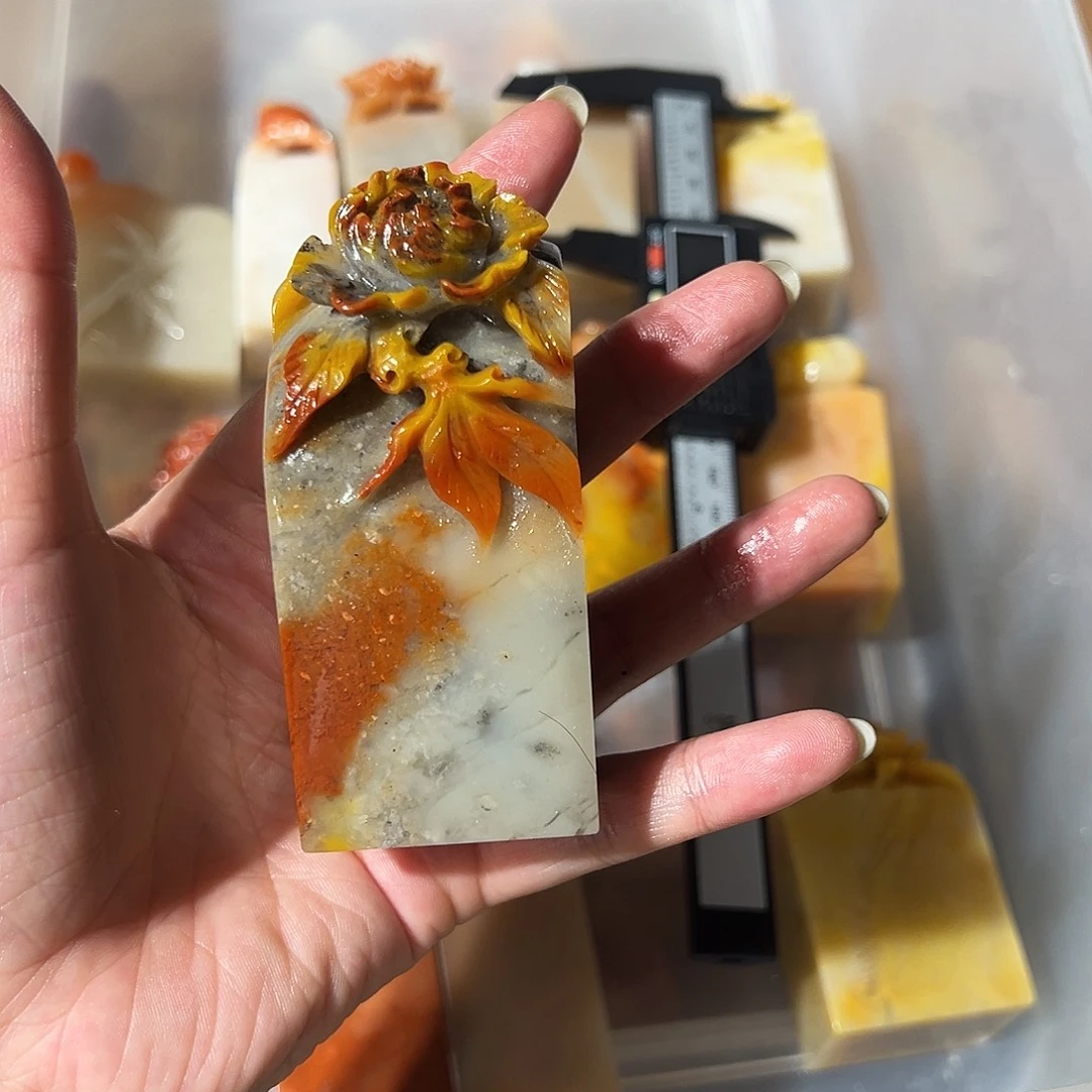 寿山石批发1个3.8