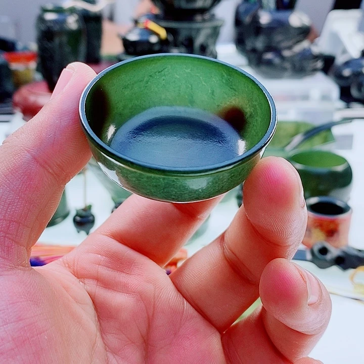 和田玉（青玉）未镶嵌把件