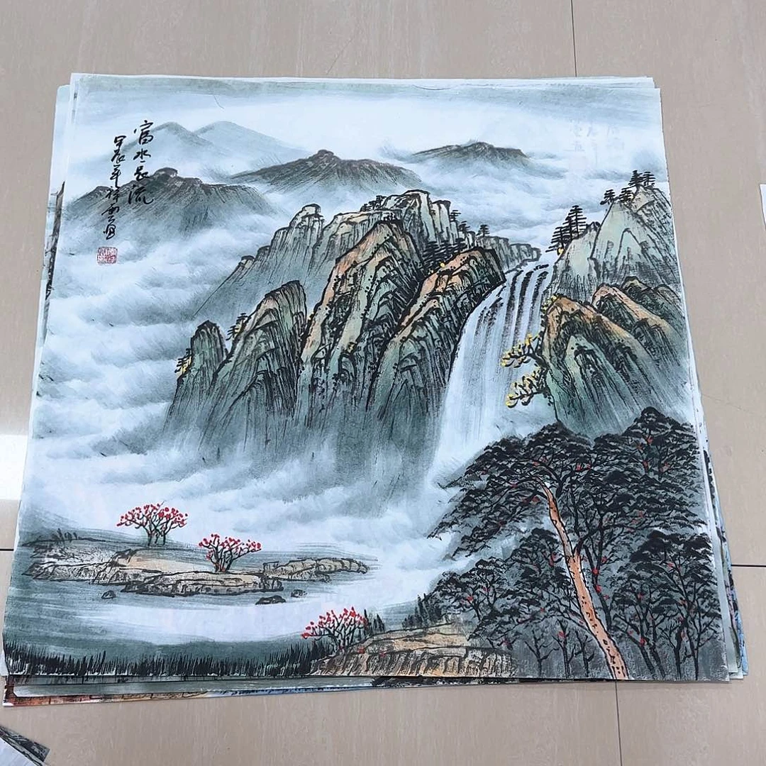 国画国画作品集一个