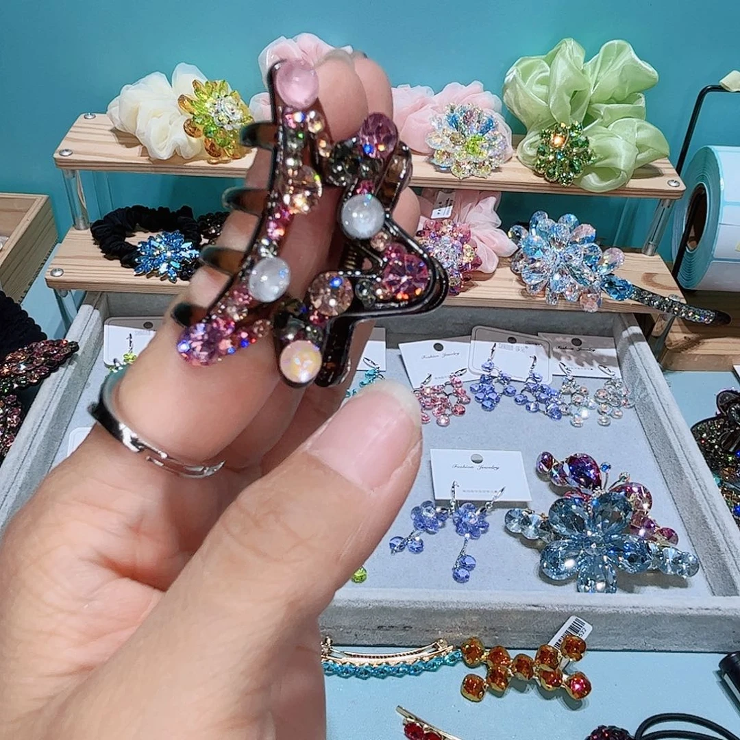 布艺铁合金发夹发卡头饰